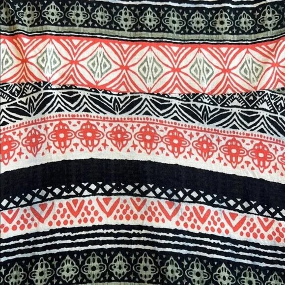 LOFT Pink and Black Sleeveless Sundress - Picture 2 of 4